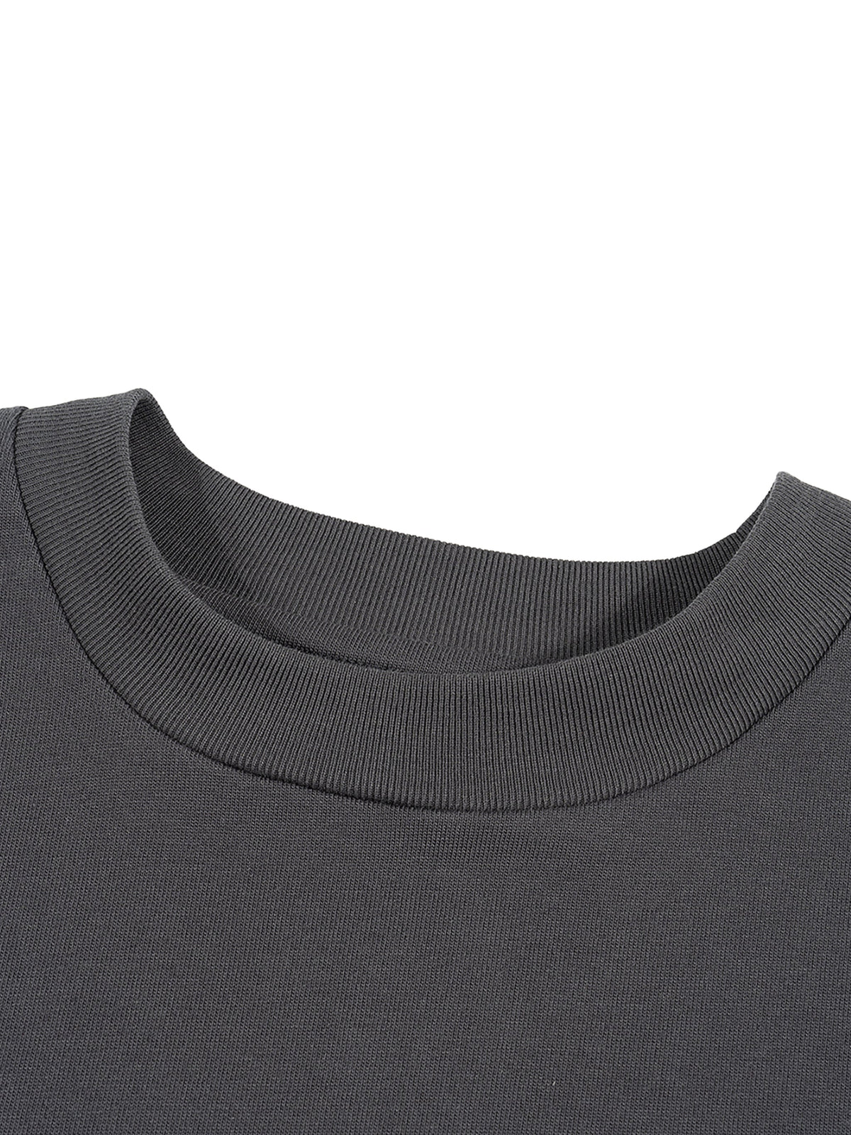 ‘Normal is an illusion’ Raw Edge Boxy Tee